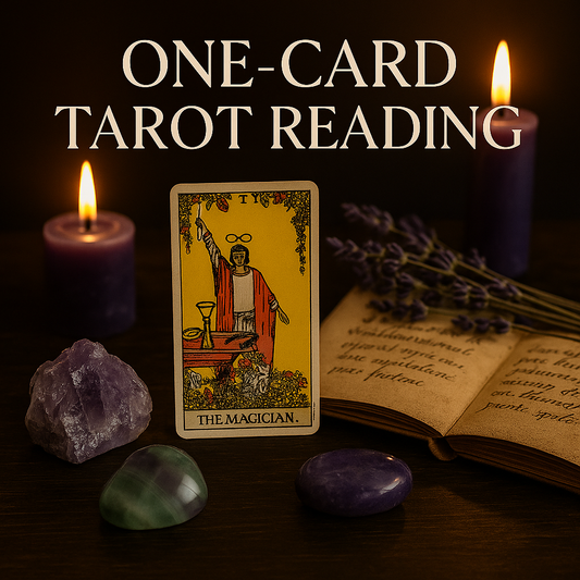 ONE-CARD TAROT Reading - Personalized Insight & Guidance from the Universe for Your Question or Daily Energy